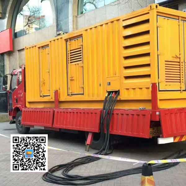 开州静音发电机出租